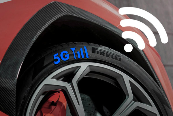 تایر هوشمند پیرلی با قابلیت اتصال به اینترنت 5G رونمایی شد تایر هوشمند پیرلی با قابلیت اتصال به اینترنت 5G رونمایی شد