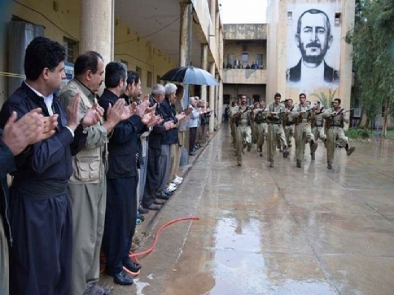 آماده باش نظامی در اردوگاه حزب منحله دمکرات کردستان