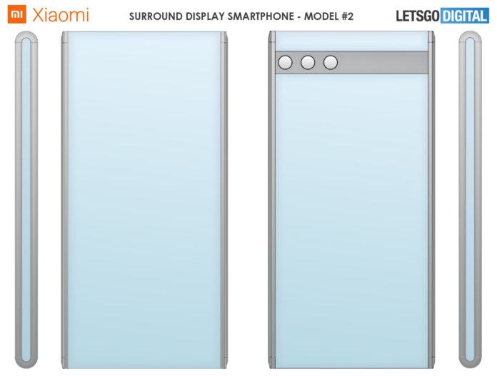 پتنت جدید شیائومی دو موبایل با بدنه تمام نمایشگر را نشان می‌دهد