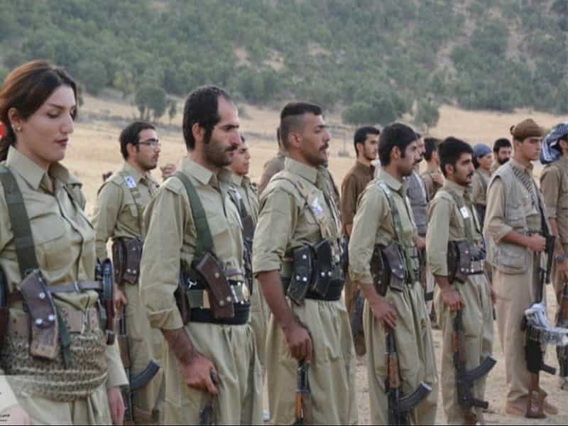 آماده باش در اردوگاه های کویه حزب منحله دمکرات کردستان ایران