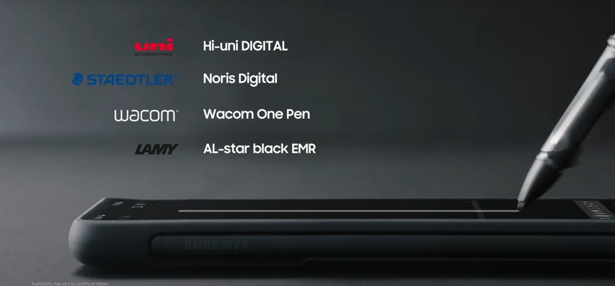 قلم S Pen پرو سامسونگ با ابعادی بزرگتر از نسل قبل معرفی شد
