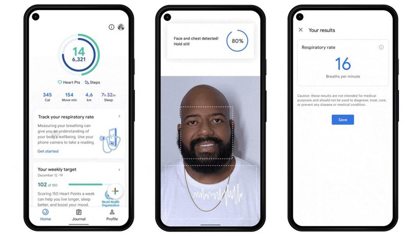 اپلیکیشن گوگل فیت پایش ضربان قلب با دوربین گوشی را امکان‌پذیر می‌کند