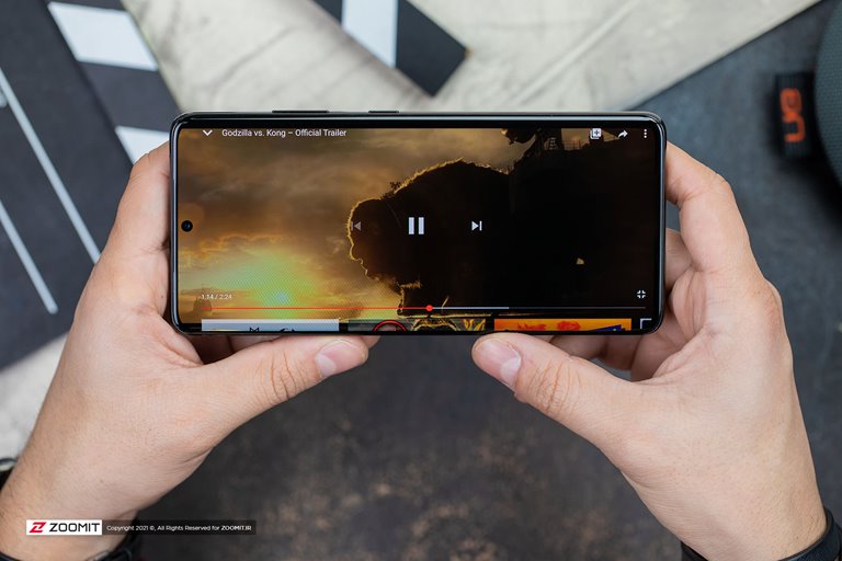 مصرف انرژی نمایشگر S21 اولترا در روشنایی حداکثر، کمتر از S20 اولترا و Note 20 اولترا است مصرف انرژی نمایشگر S21 اولترا در روشنایی حداکثر، کمتر از S20 اولترا و Note 20 اولترا است