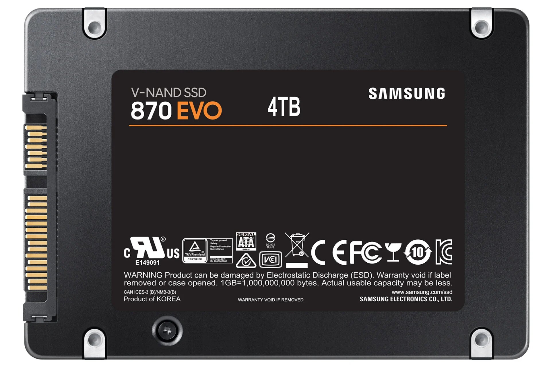 درایو SATA SSD جدید Samsung 870 EVO در پنج مدل معرفی شد