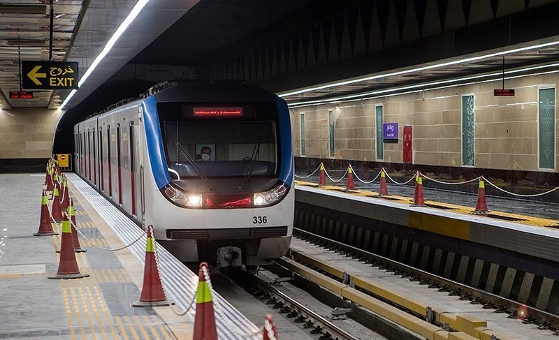 دو ایستگاه مترو تهران  به بهره برداری رسید