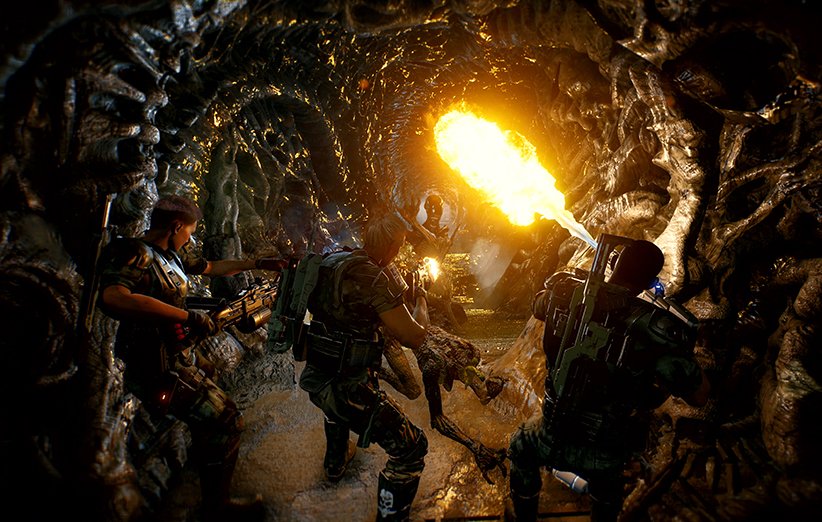 بازی آنلاین Aliens: Fireteam معرفی شد بازی آنلاین Aliens: Fireteam معرفی شد