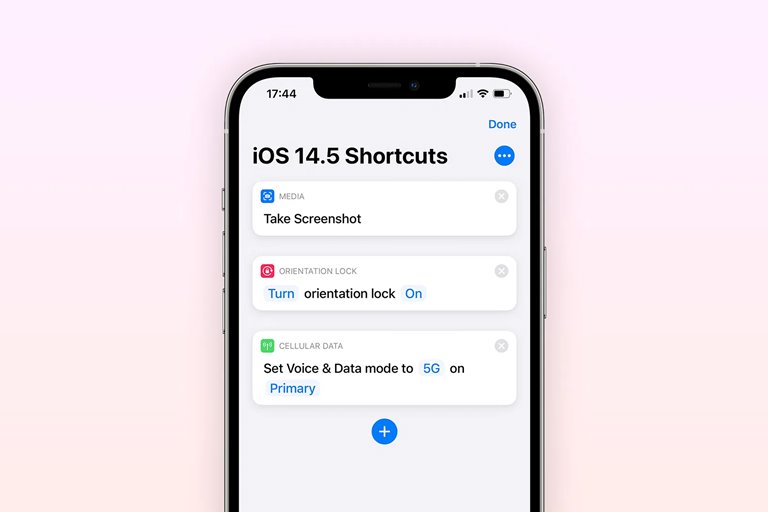 بتای iOS 14.5 تغییراتی در Shortcuts اعمال می‌کند