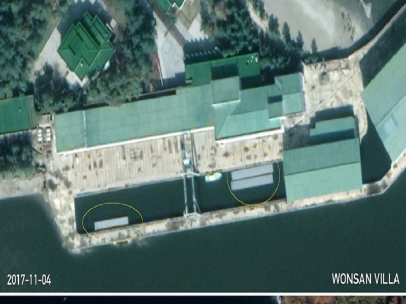 تصاویر ماهواره‌ای بر حضور رهبر کره شمالی در منطقه ونسان دلالت دارد+ فیلم و عکس