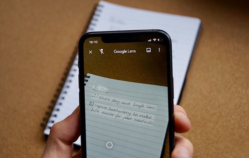 اپلیکیشن گوگل لنز انتقال متن دستخط به کامپیوتر را امکان‌پذیر کرد
