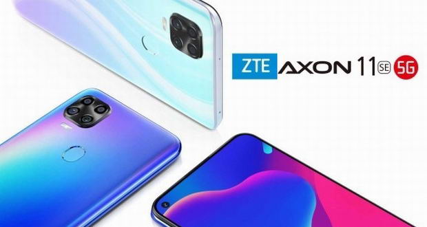 گوشی ZTE Axon 11 SE با تراشه ۵G مدیاتک معرفی شد