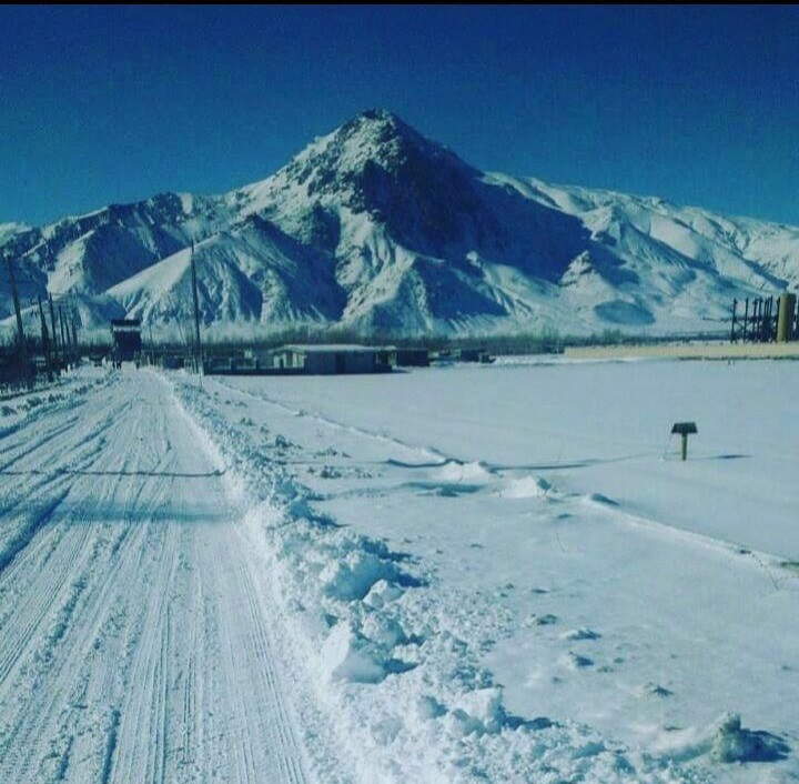 عکسی زیبا از زمستان روستای گنگچین شهرستان ارومیه