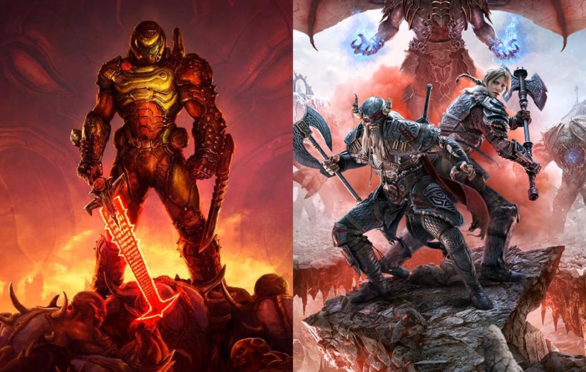 Doom Eternal و Elder Scrolls Online به کنسولهای نسل بعد میآیند Doom Eternal و Elder Scrolls Online به کنسولهای نسل بعد میآیند