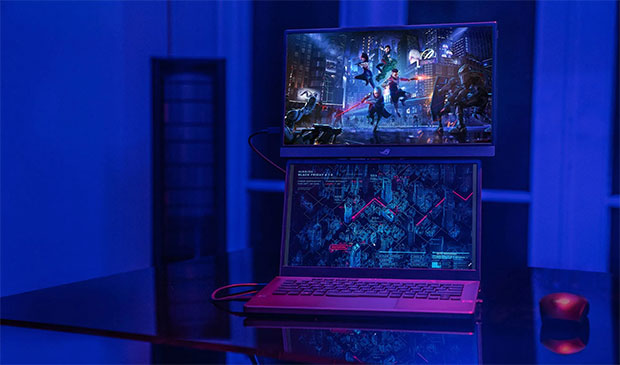 ایسوس نمایشگر ROG Strix XG16 را با باتری داخلی معرفی کرد ایسوس نمایشگر ROG Strix XG16 را با باتری داخلی معرفی کرد