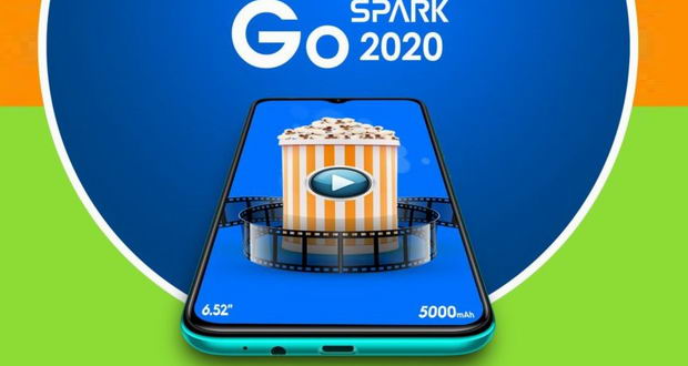 گوشی تکنو Spark Go 2020 با قیمت زیر ۱۰۰ دلار معرفی شد