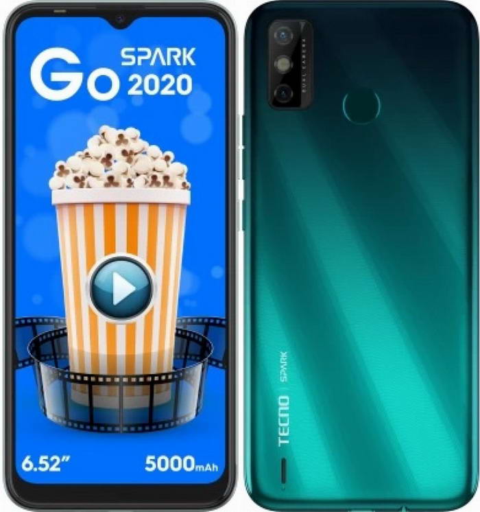 گوشی تکنو Spark Go 2020 با قیمت زیر ۱۰۰ دلار معرفی شد