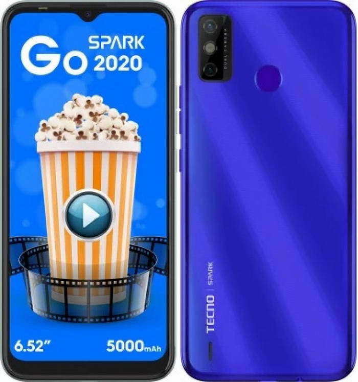 گوشی تکنو Spark Go 2020 با قیمت زیر ۱۰۰ دلار معرفی شد