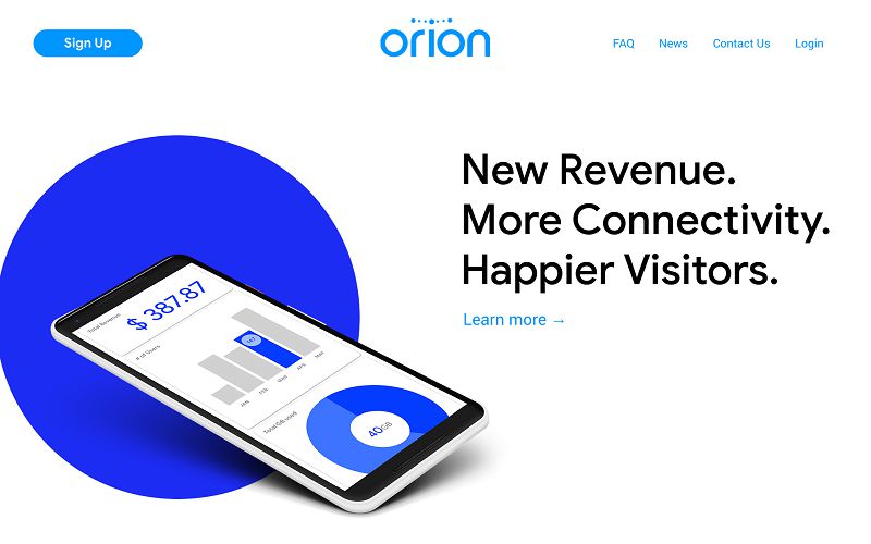 گوگل از پلتفرم Orion Wifi رونمایی کرد گوگل از پلتفرم Orion Wifi رونمایی کرد