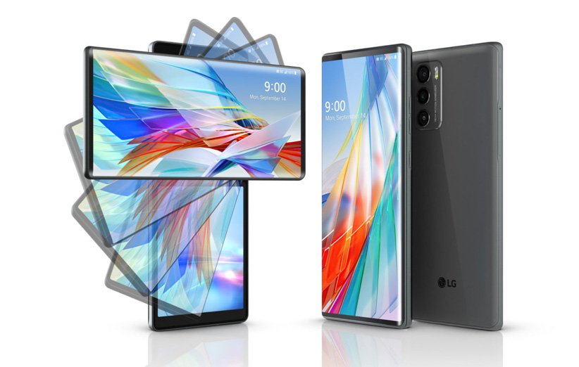 گوشی LG Wing با نمایشگر چرخان رسما معرفی شد گوشی LG Wing با نمایشگر چرخان رسما معرفی شد
