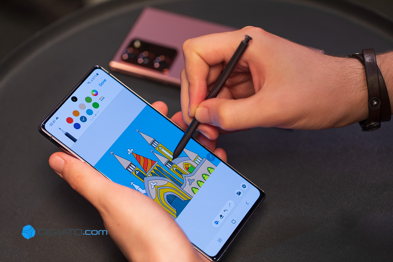 عرضه گلکسی S21 الترا با قلم S Pen عرضه گلکسی S21 الترا با قلم S Pen