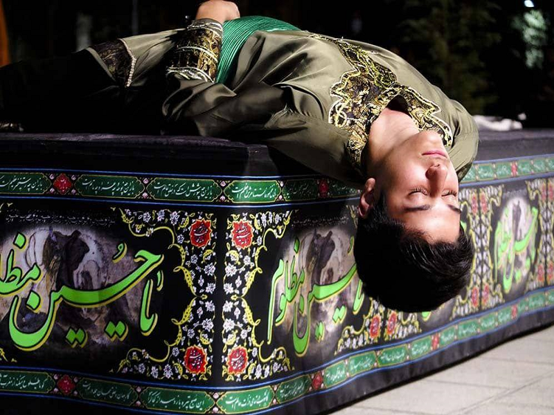 تصاویر/ تعزیه شب چهارم محرم از دو طفلان مسلم
