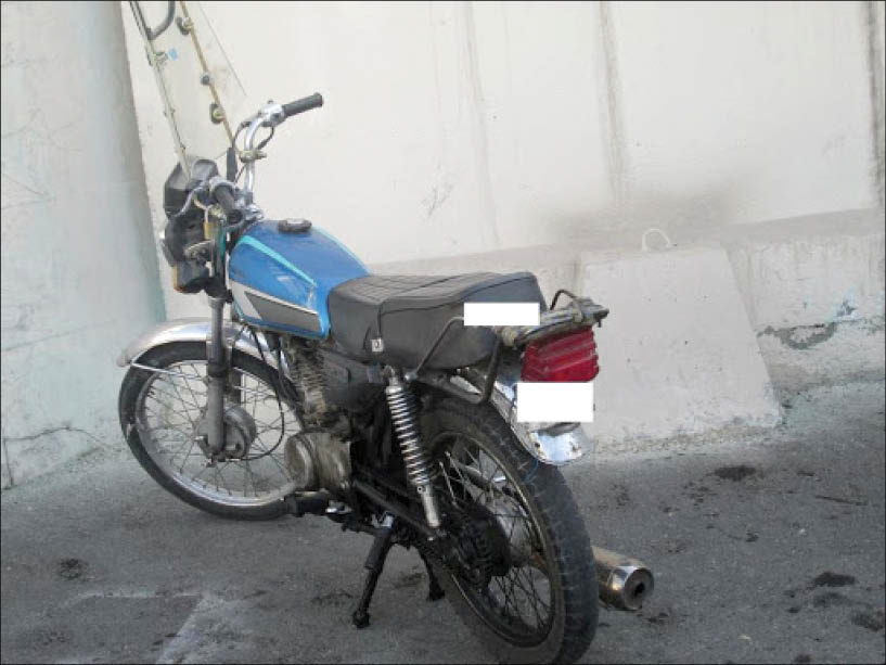 موتور سیکلت سرقتی فقط ۲۰۰ هزارتومان!