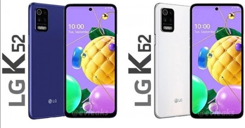 LG از گوشی‌های میان‌رده‌ی K62 و K52 رونمایی کرد