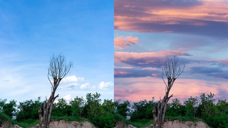 هوش مصنوعی فتوشاپ تغییر آسمان در تصاویر را ممکن کرد