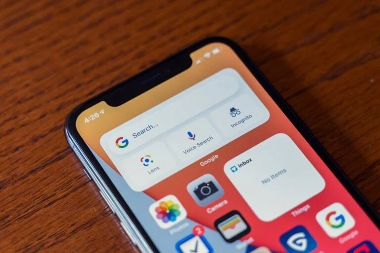 گوگل سه ویجت جدید برای iOS 14 منتشر کرد
