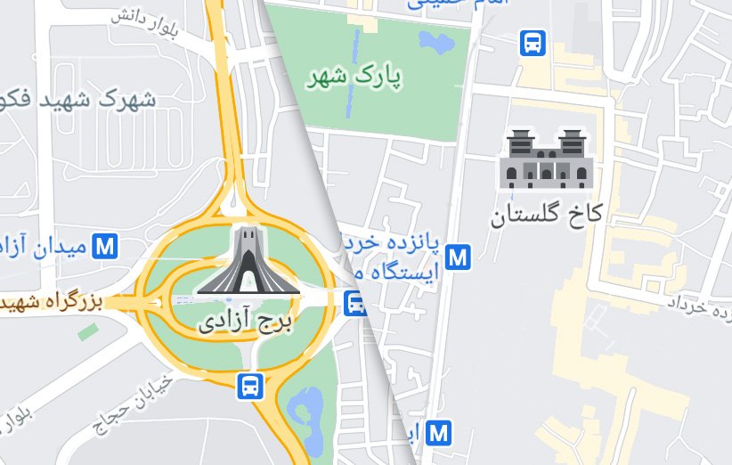 طراحی نمادهای اختصاصی گوگل مپ برای نقاط مهم گردشگری به ایران رسید طراحی نمادهای اختصاصی گوگل مپ برای نقاط مهم گردشگری به ایران رسید