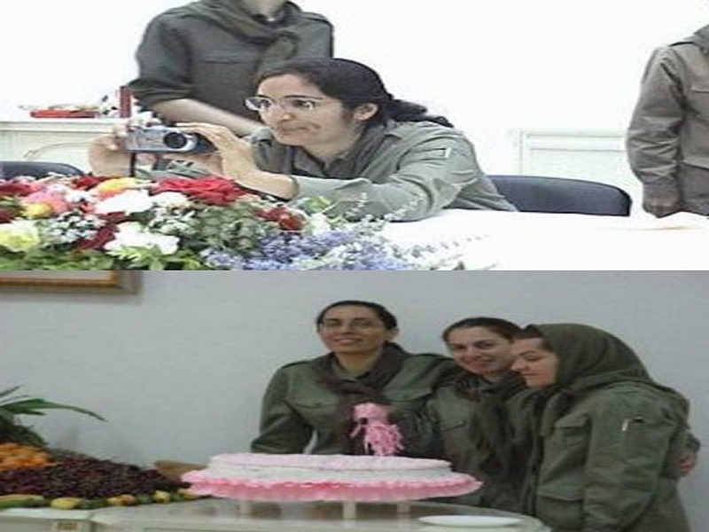 زنان شورای رهبری منافقین بدون حجاب در مقابل دوربین ظاهر شدند