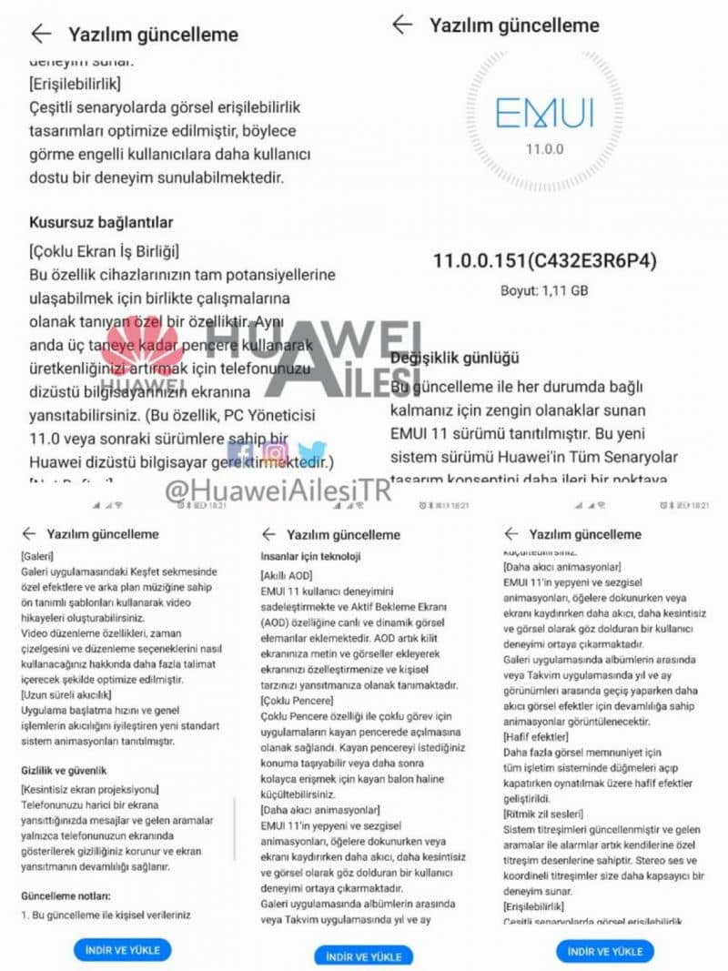 نسخه پایدار EMUI 11 برای هواوی پی ۴۰ و میت ۳۰ پرو منتشر شد نسخه پایدار EMUI 11 برای هواوی پی ۴۰ و میت ۳۰ پرو منتشر شد