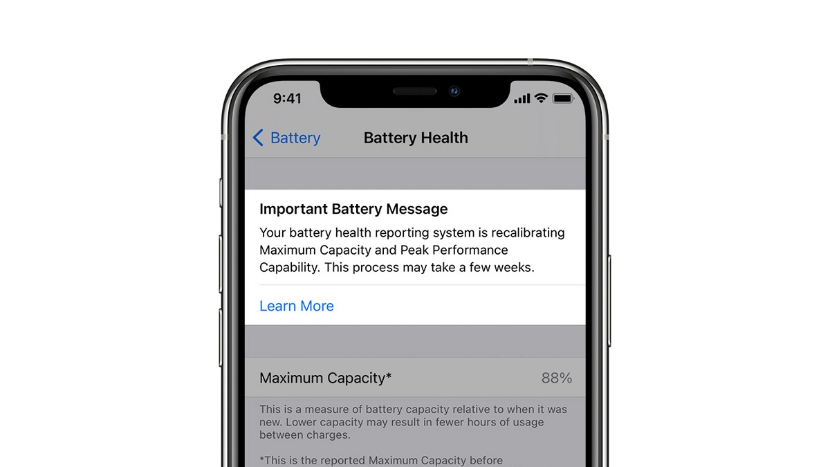 اپل در جدیدترین نسخه بتا iOS 14.5 ابزار کالیبراسیون مجدد باتری را معرفی کرد اپل در جدیدترین نسخه بتا iOS 14.5 ابزار کالیبراسیون مجدد باتری را معرفی کرد