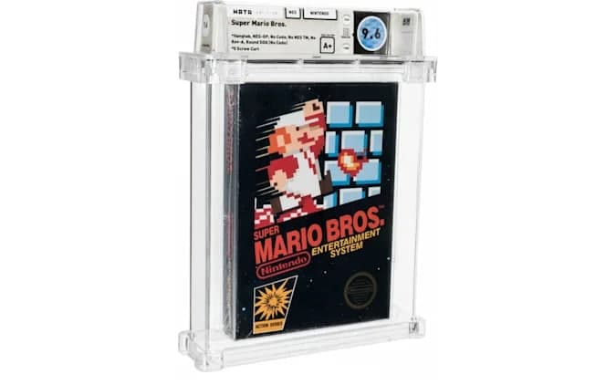 یک نسخه از بازی Super Mario Bros به قیمت ۶۶۰ هزار دلار فروخته شد یک نسخه از بازی Super Mario Bros به قیمت ۶۶۰ هزار دلار فروخته شد