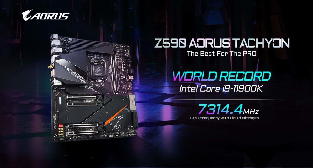 رکورد اورکلاک پردازنده اینتل Core i9-11900K شکسته شد؛ ۷.۳ گیگاهرتز رکورد اورکلاک پردازنده اینتل Core i9-11900K شکسته شد؛ ۷.۳ گیگاهرتز