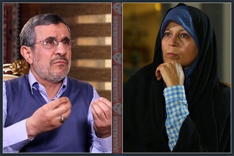 جنجال پیشنهاد احمدی نژاد به فائزه هاشمی