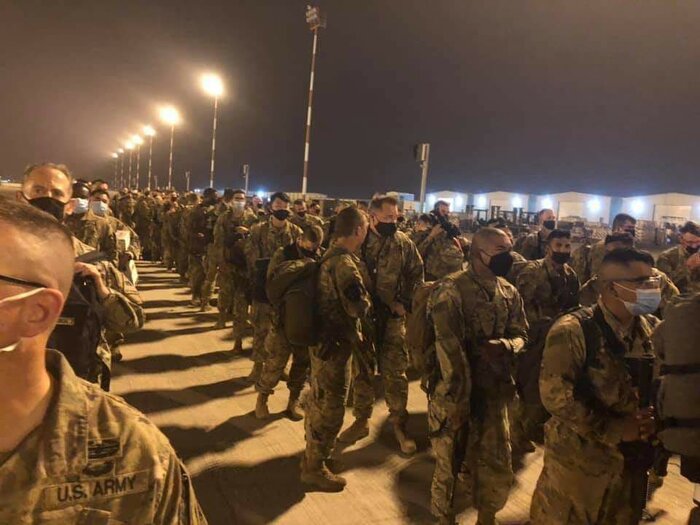 آمریکا بخشی از نیروهای خود را از عراق خارج کرد