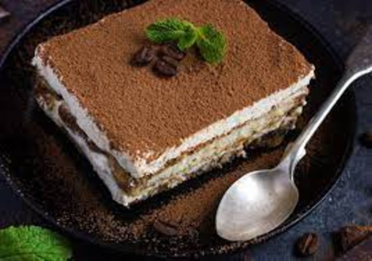 طرز تهیه تیرامیسو با شکلات شیری