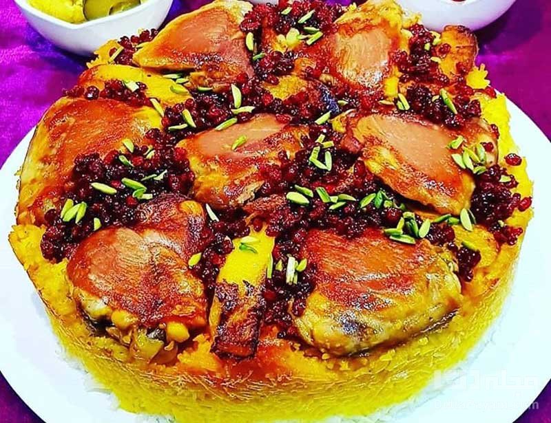 طرز تهیه ته انداز سیب زمینی و مرغ