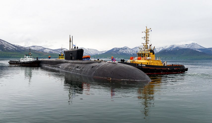 برخورد زیردریایی اتمی روسیه با ناو انگلیسی در اقیانوس اطلس