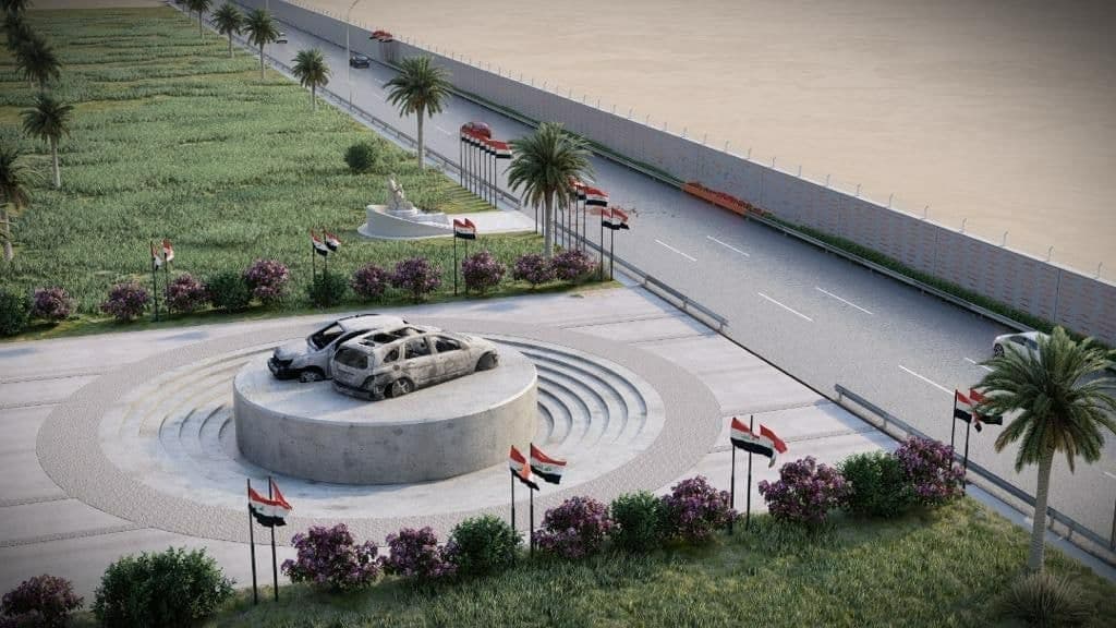 انگلیسی‌ها نگذاشتند یادبود سردار سلیمانی در فرودگاه بغداد ساخته شود