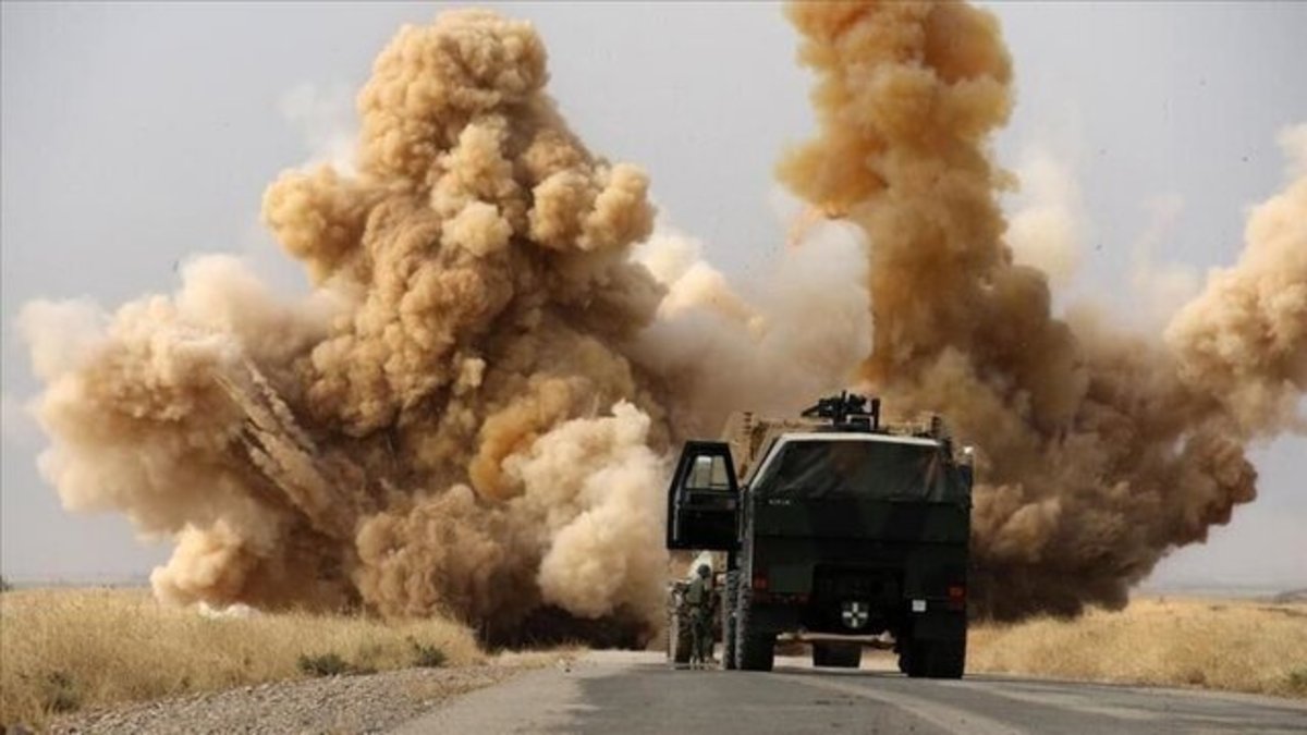 یک کاروان ائتلاف آمریکا در عراق هدف حمله قرار گرفت