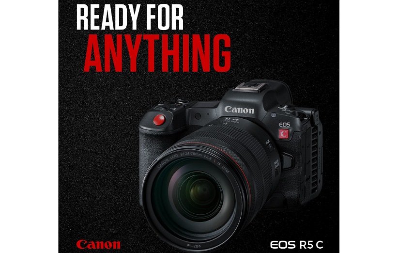 کانن از دوربین جدید ۲ در ۱ EOS R5C رونمایی کرد