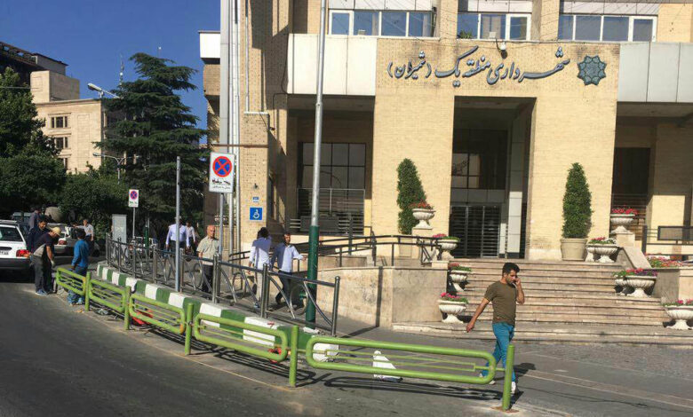 برخورد با دانه درشتها در منطقه یک شهرداری تهران برخورد با دانه درشتها در منطقه یک شهرداری تهران