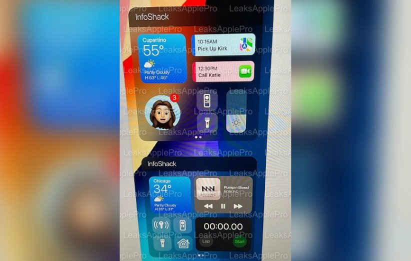 افشاگری‌های iOS 16 اپل از ویجت‌های تعاملی بزرگ خبر می‌دهد
