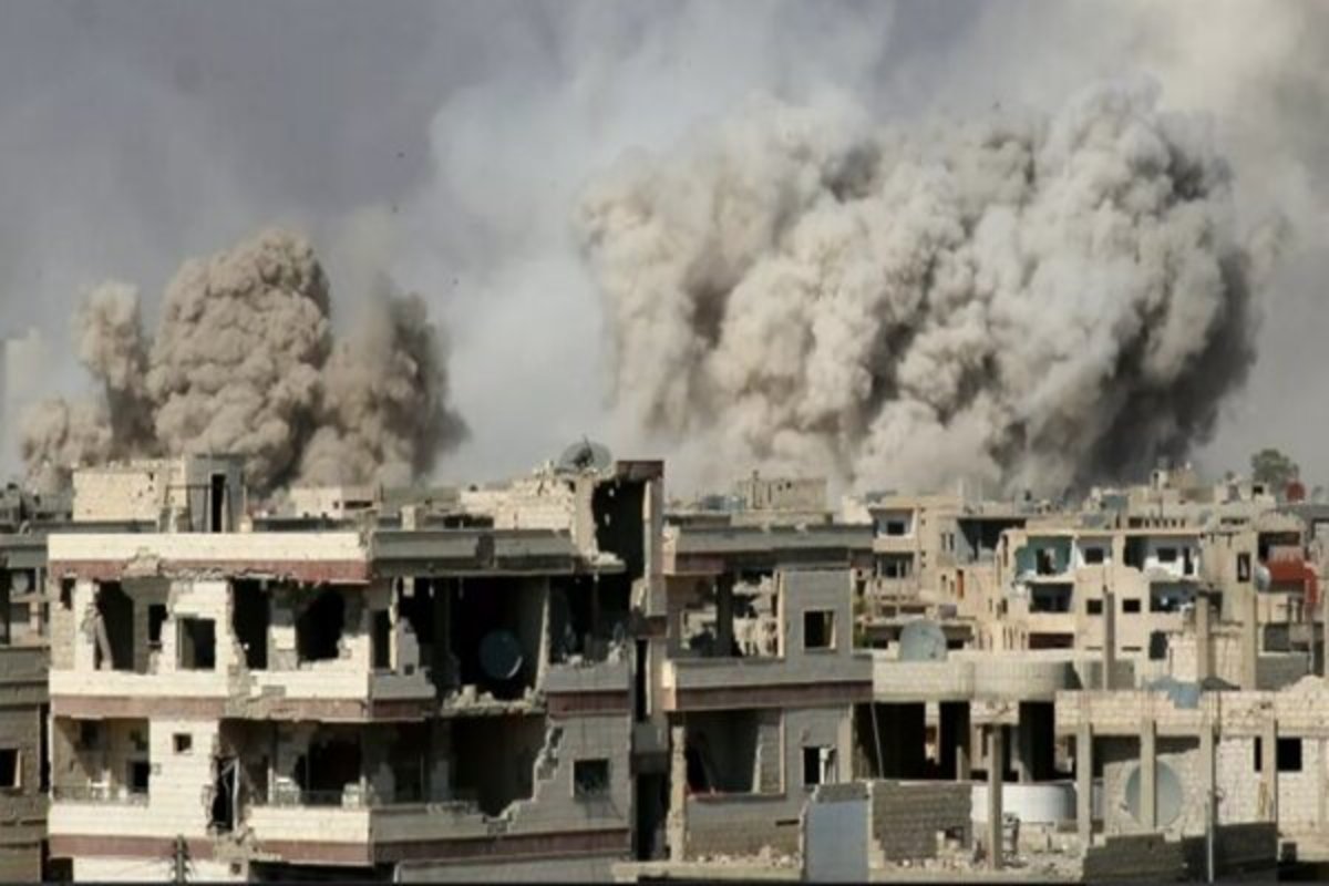 حملات جنگنده‌های آمریکایی در اطراف «حسکه» سوریه