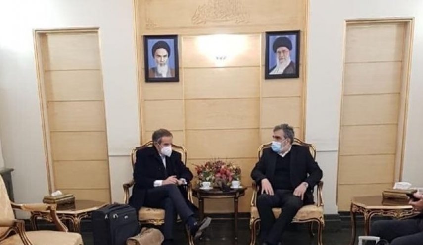 رافائل گروسی وارد تهران شد