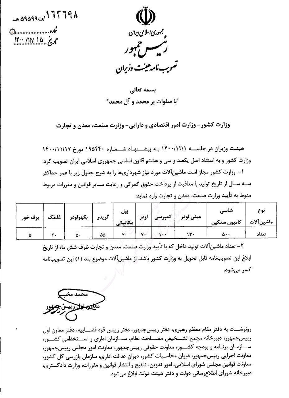 دولت امکان حذف حقوق گمرکی را ندارد