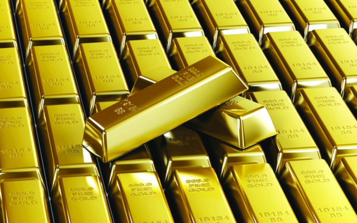 قیمت طلا به پایین‌ترین حد خود در ۸ ماه گذشته رسید