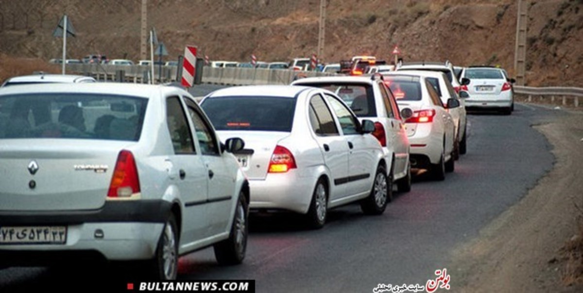 ترافیک سنگین در چالوس و هراز