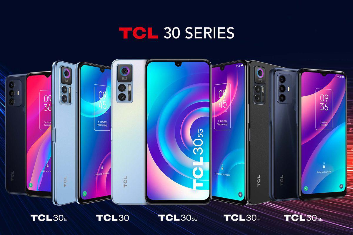 گوشی‌های سری TCL 30 با تراشه‌های مدیاتک معرفی شدند